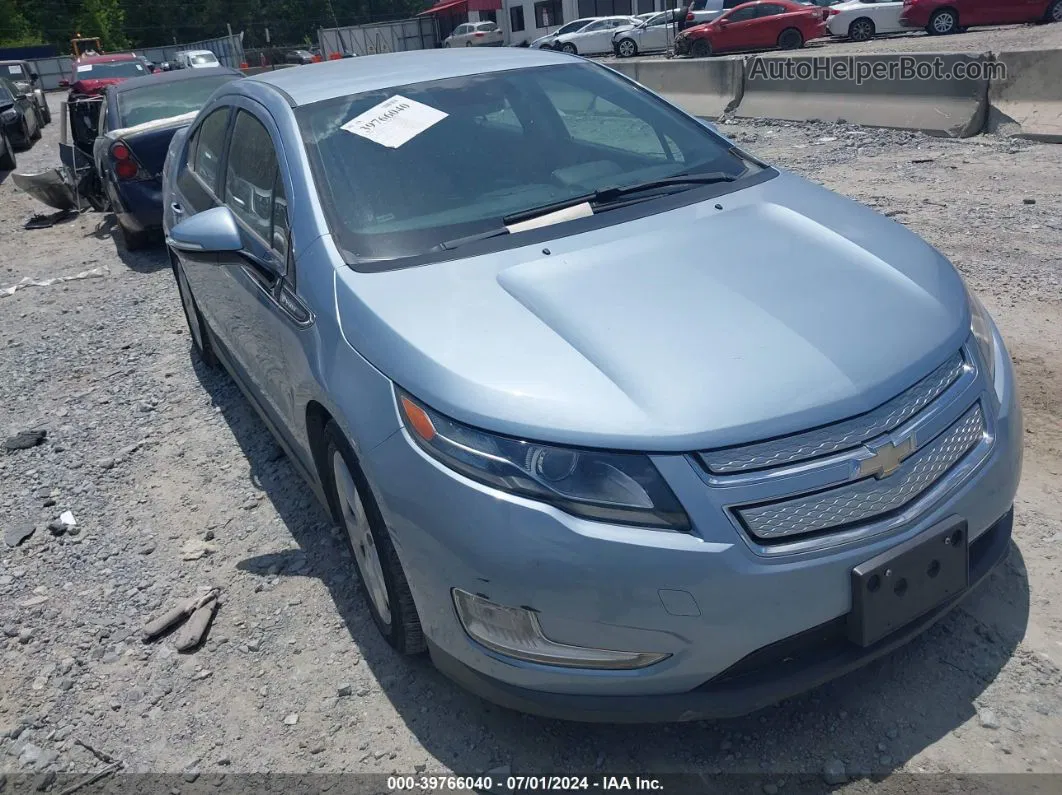 2013 Chevrolet Volt   Blue vin: 1G1RB6E43DU103016