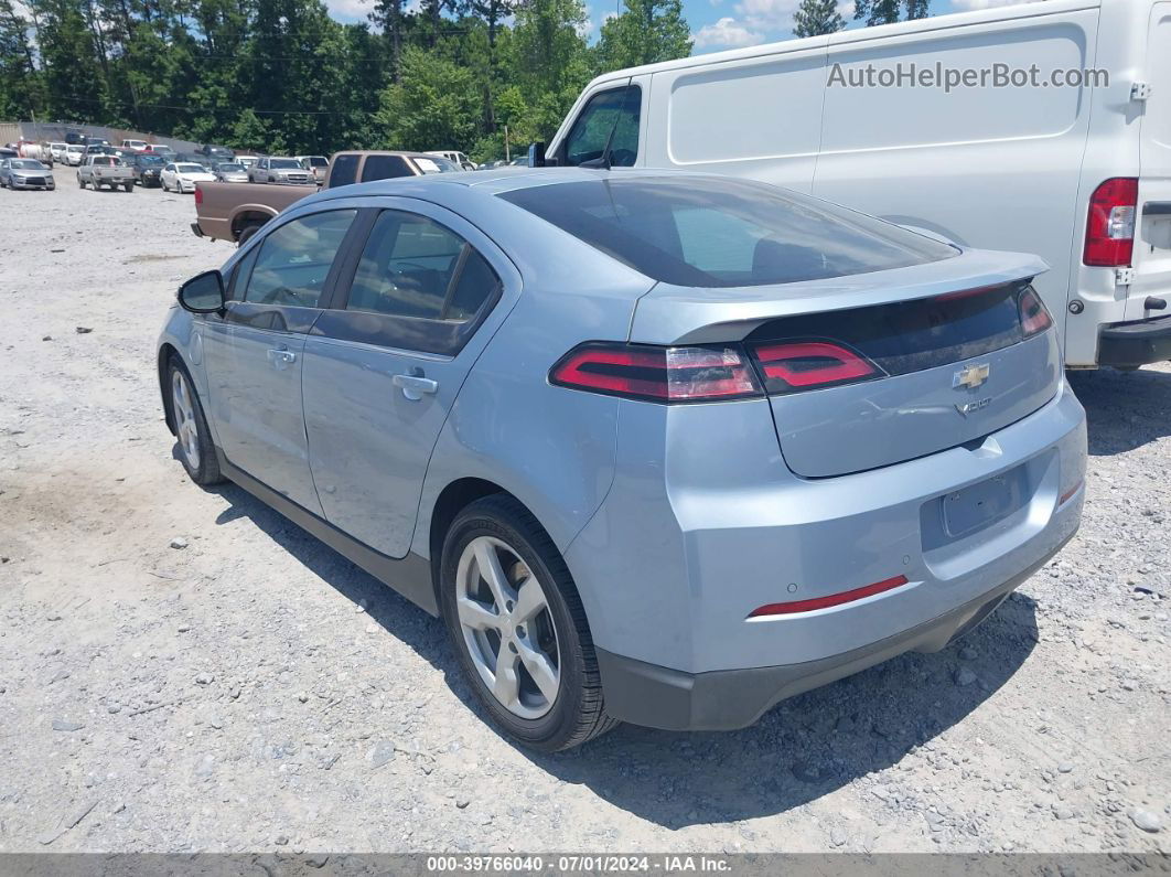 2013 Chevrolet Volt   Синий vin: 1G1RB6E43DU103016