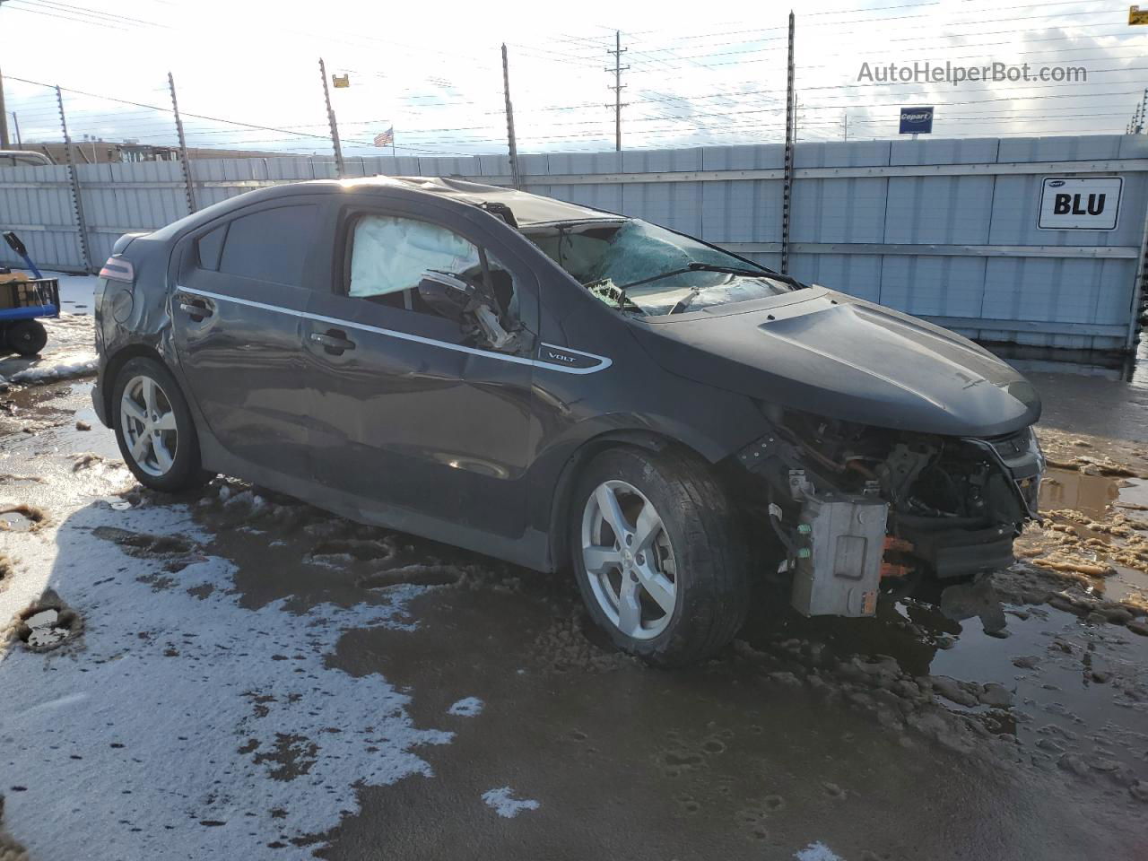 2013 Chevrolet Volt  Black vin: 1G1RB6E43DU123282