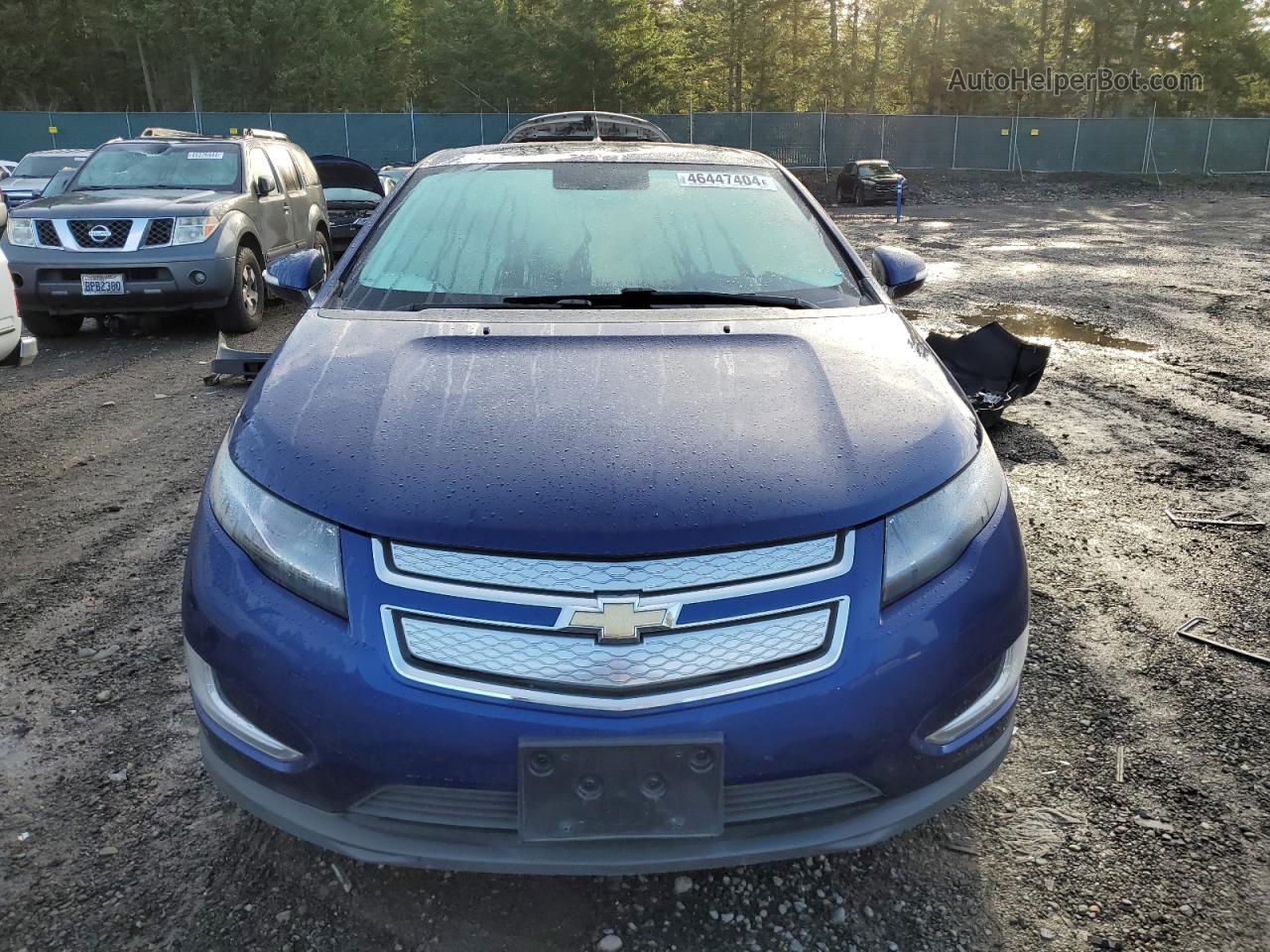 2013 Chevrolet Volt  Blue vin: 1G1RB6E44DU132377