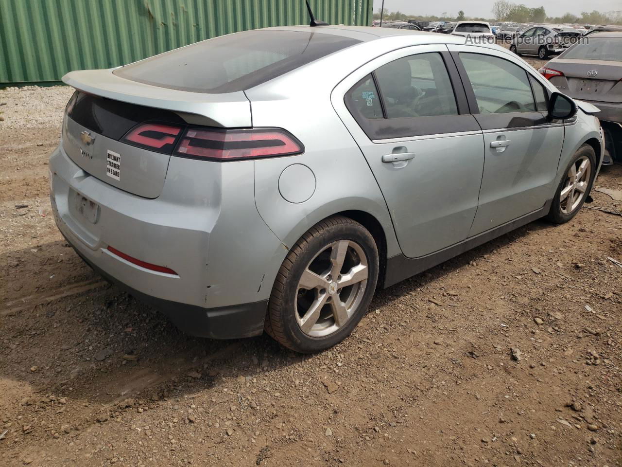 2013 Chevrolet Volt  Серебряный vin: 1G1RB6E45DU101543