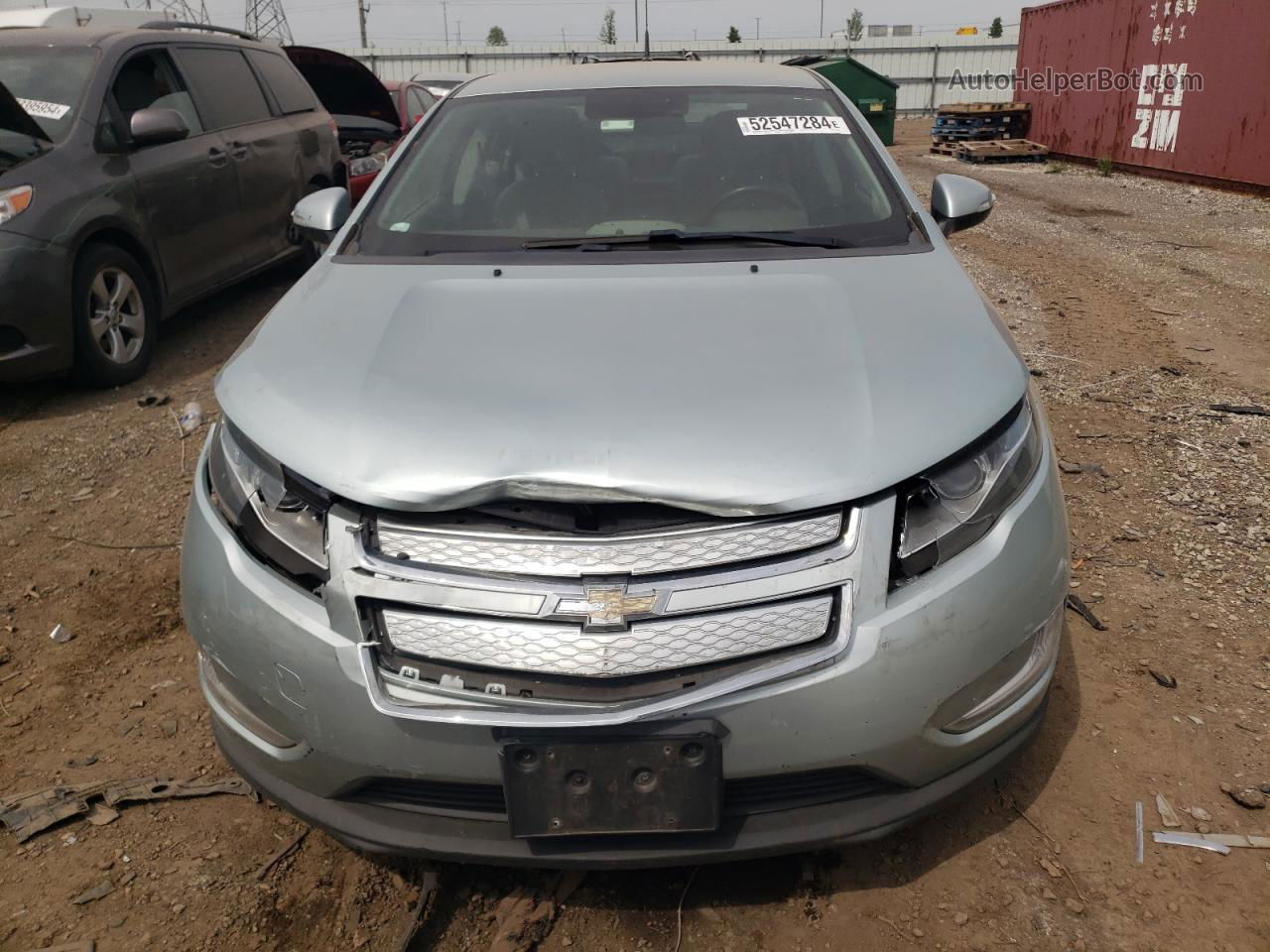 2013 Chevrolet Volt  Серебряный vin: 1G1RB6E45DU101543