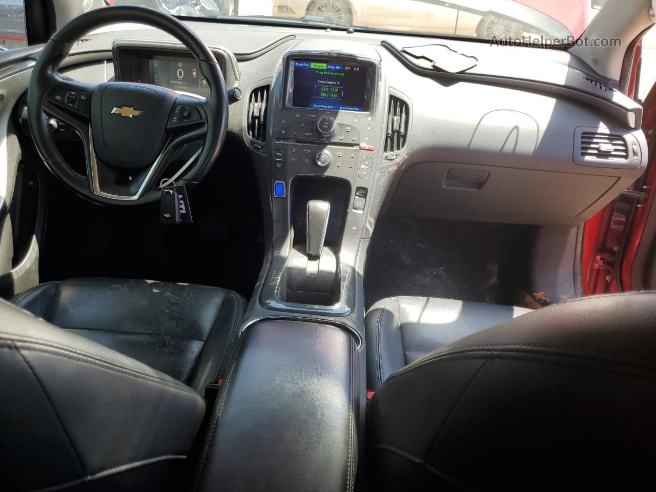 2013 Chevrolet Volt  Красный vin: 1G1RB6E45DU144666