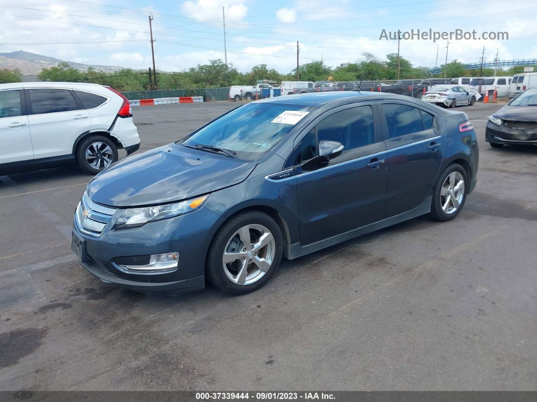 2013 Chevrolet Volt   Серый vin: 1G1RB6E46DU144739