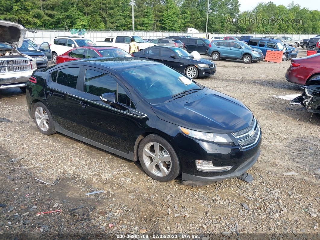 2013 Chevrolet Volt   Black vin: 1G1RB6E47DU103827