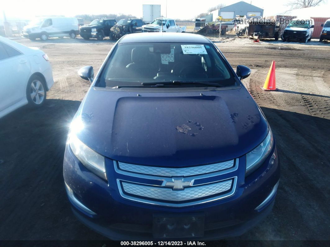 2013 Chevrolet Volt   Blue vin: 1G1RB6E49DU100525