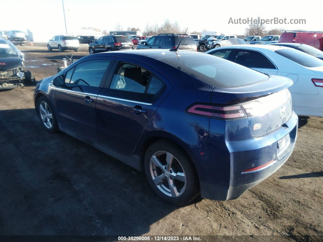 2013 Chevrolet Volt   Blue vin: 1G1RB6E49DU100525