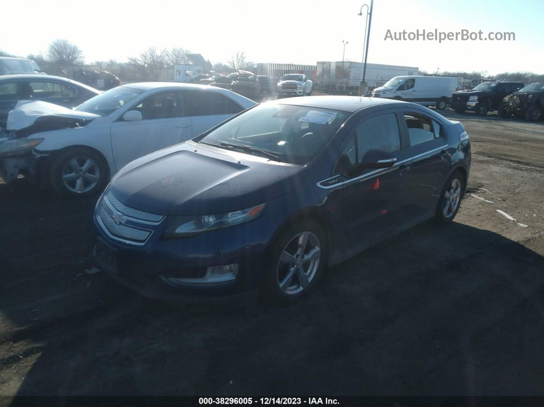 2013 Chevrolet Volt   Blue vin: 1G1RB6E49DU100525