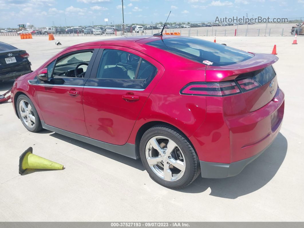 2013 Chevrolet Volt   Red vin: 1G1RB6E49DU135842