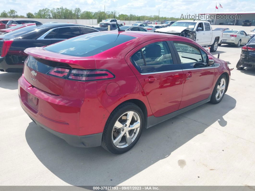 2013 Chevrolet Volt   Red vin: 1G1RB6E49DU135842