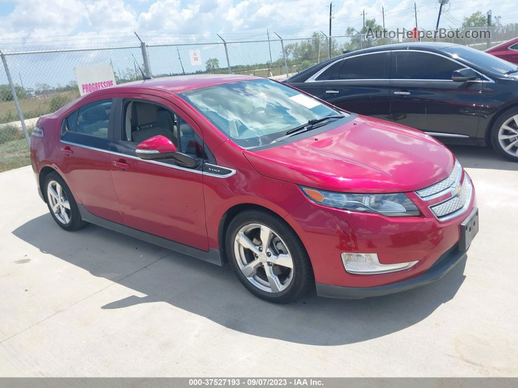 2013 Chevrolet Volt   Red vin: 1G1RB6E49DU135842