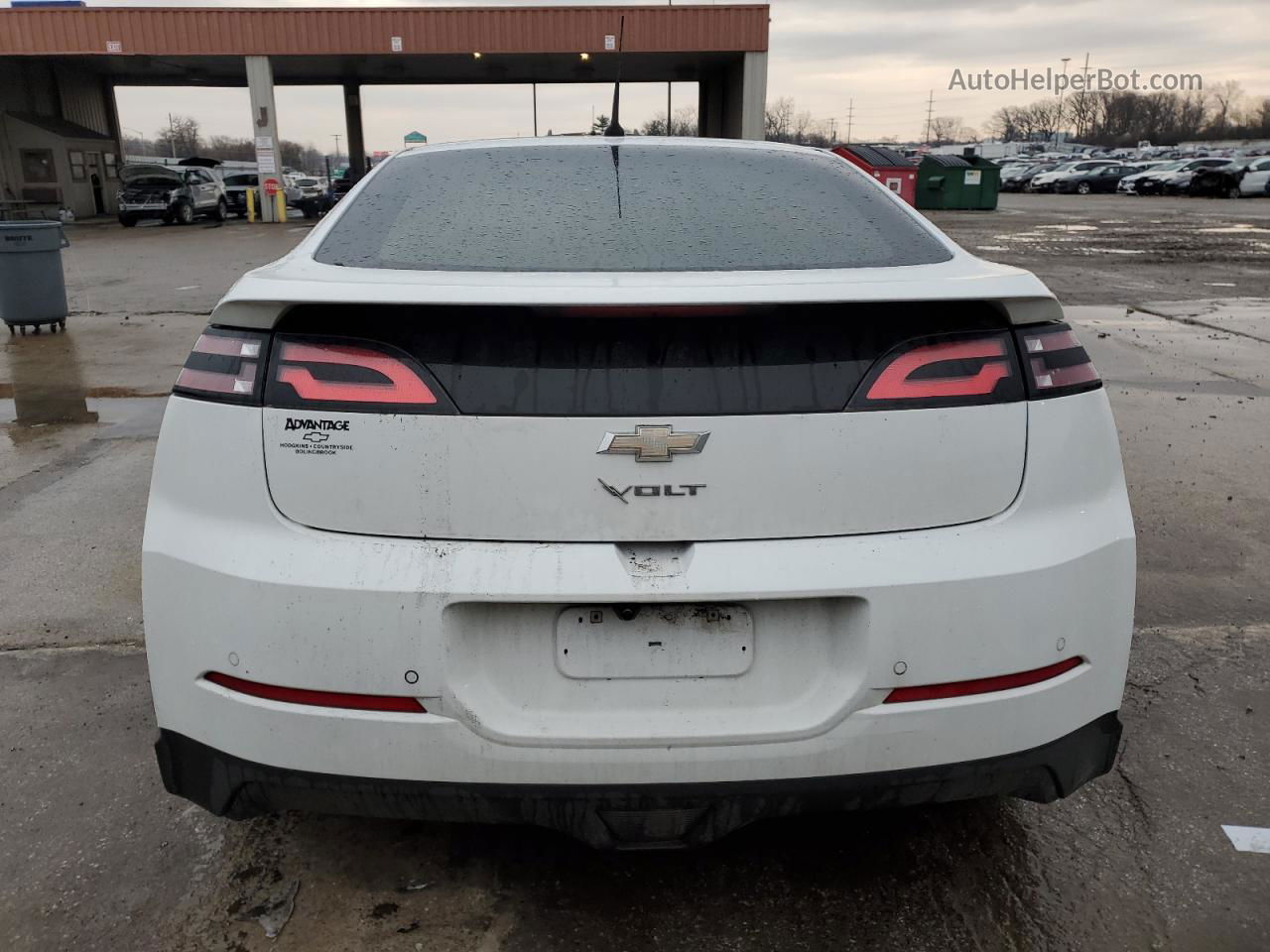 2013 Chevrolet Volt  Белый vin: 1G1RB6E49DU136649