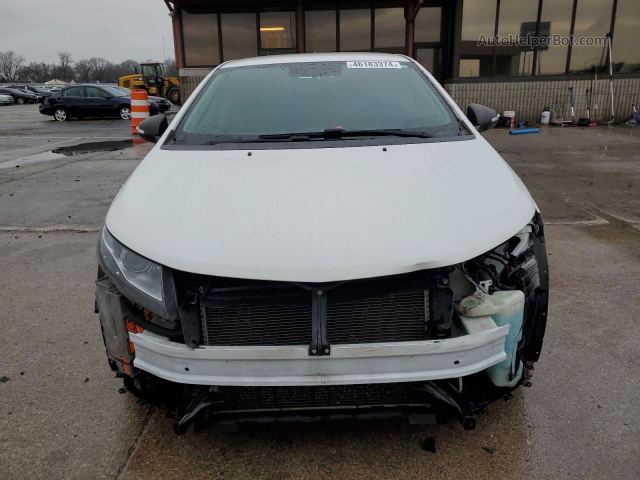 2013 Chevrolet Volt  White vin: 1G1RB6E49DU136649