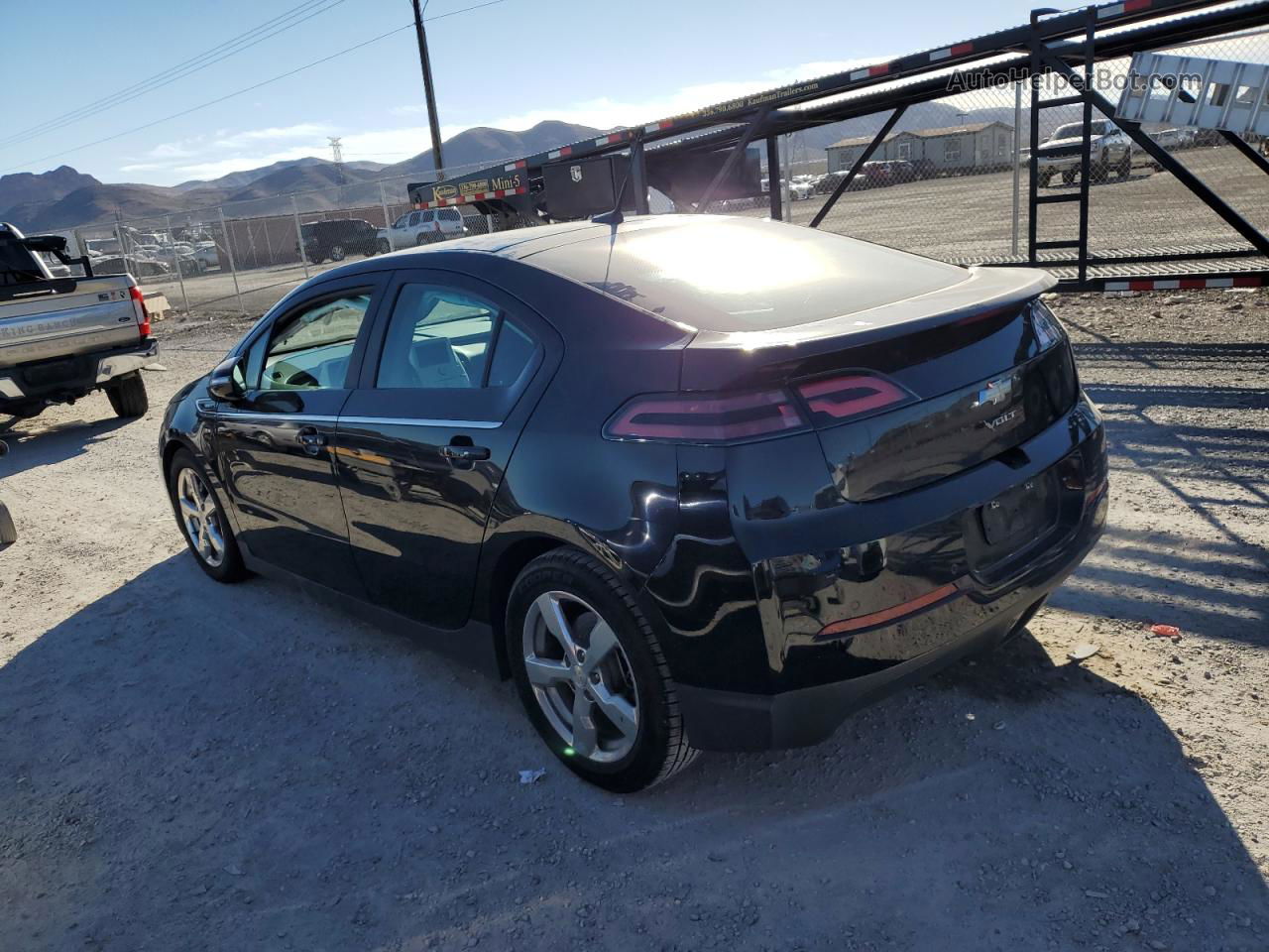 2013 Chevrolet Volt  Черный vin: 1G1RB6E4XDU110853