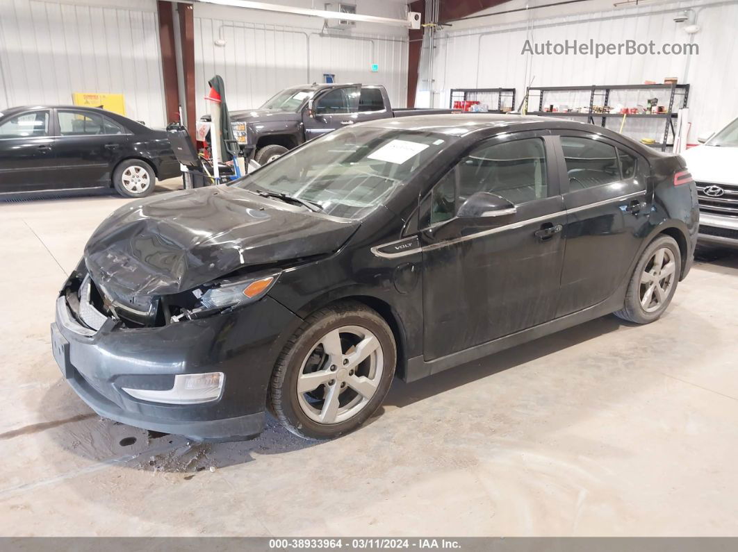 2013 Chevrolet Volt Black vin: 1G1RB6E4XDU132125