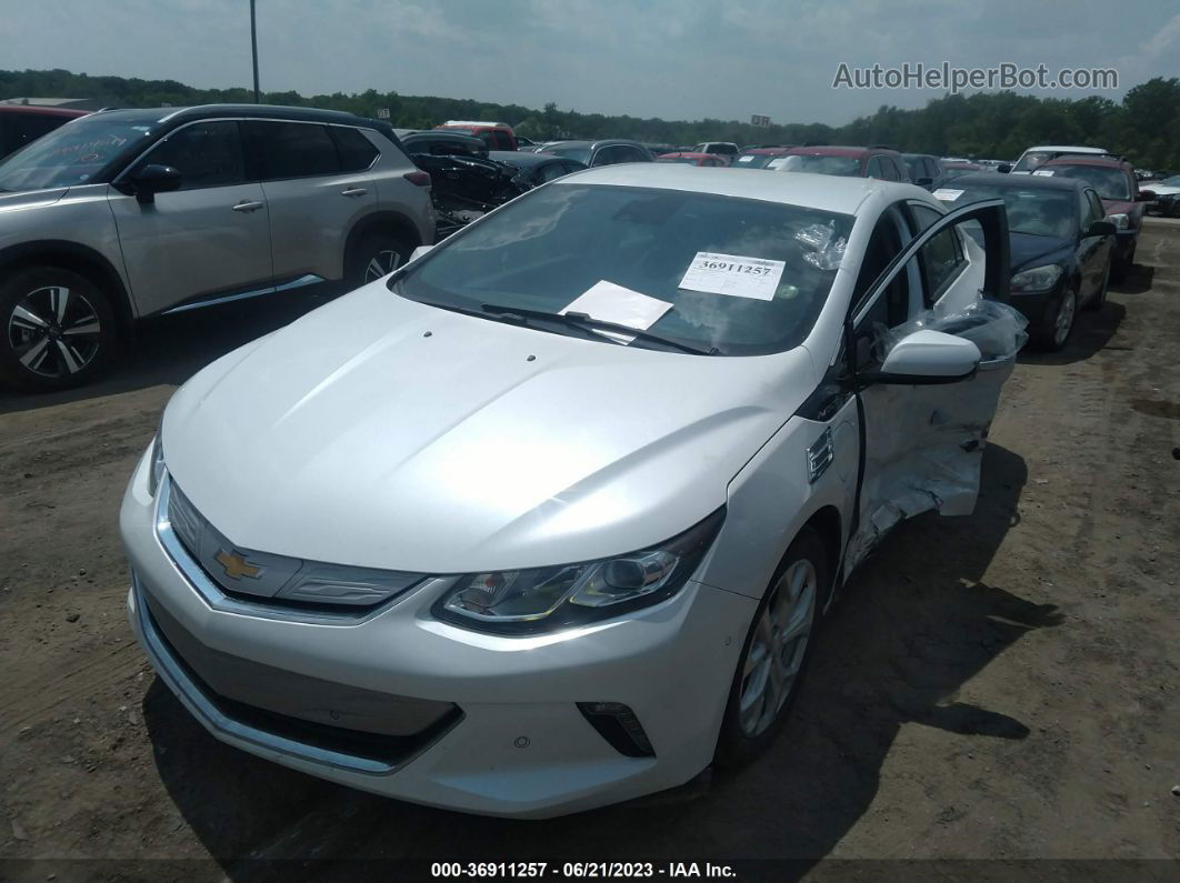 2017 Chevrolet Volt Premier White vin: 1G1RB6S50HU158218