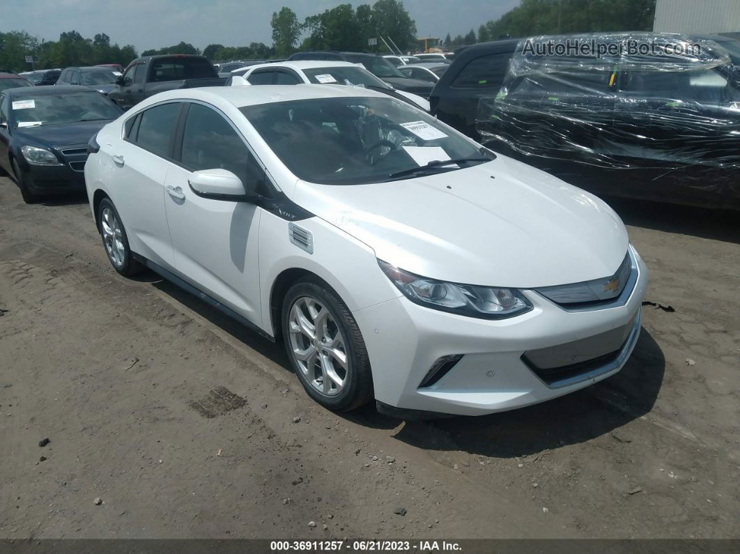 2017 Chevrolet Volt Premier Белый vin: 1G1RB6S50HU158218