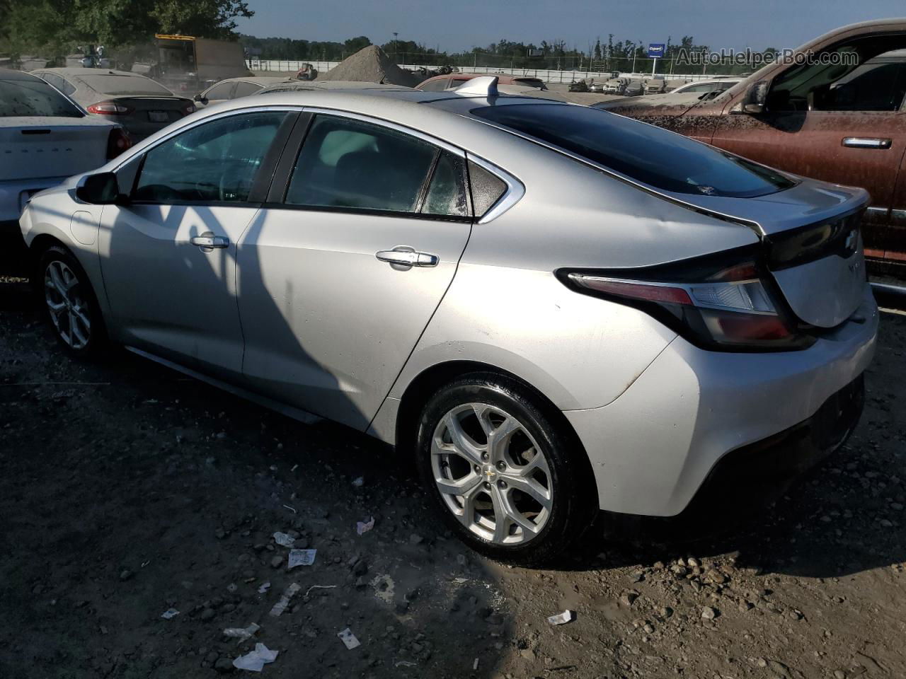 2017 Chevrolet Volt Premier Silver vin: 1G1RB6S50HU188139