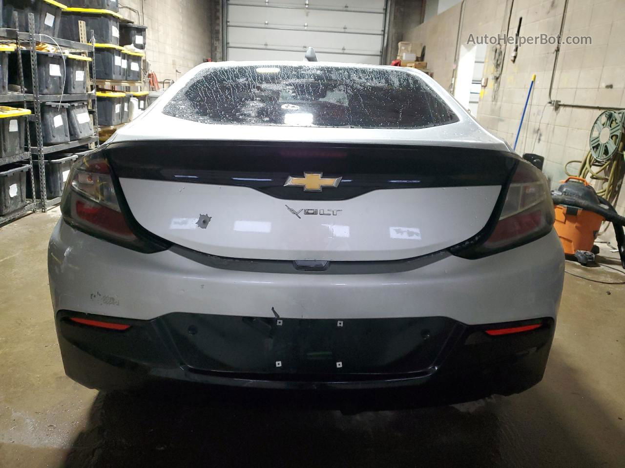 2017 Chevrolet Volt Premier Серебряный vin: 1G1RB6S52HU116326