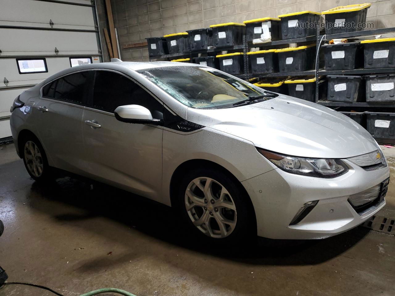 2017 Chevrolet Volt Premier Silver vin: 1G1RB6S52HU116326