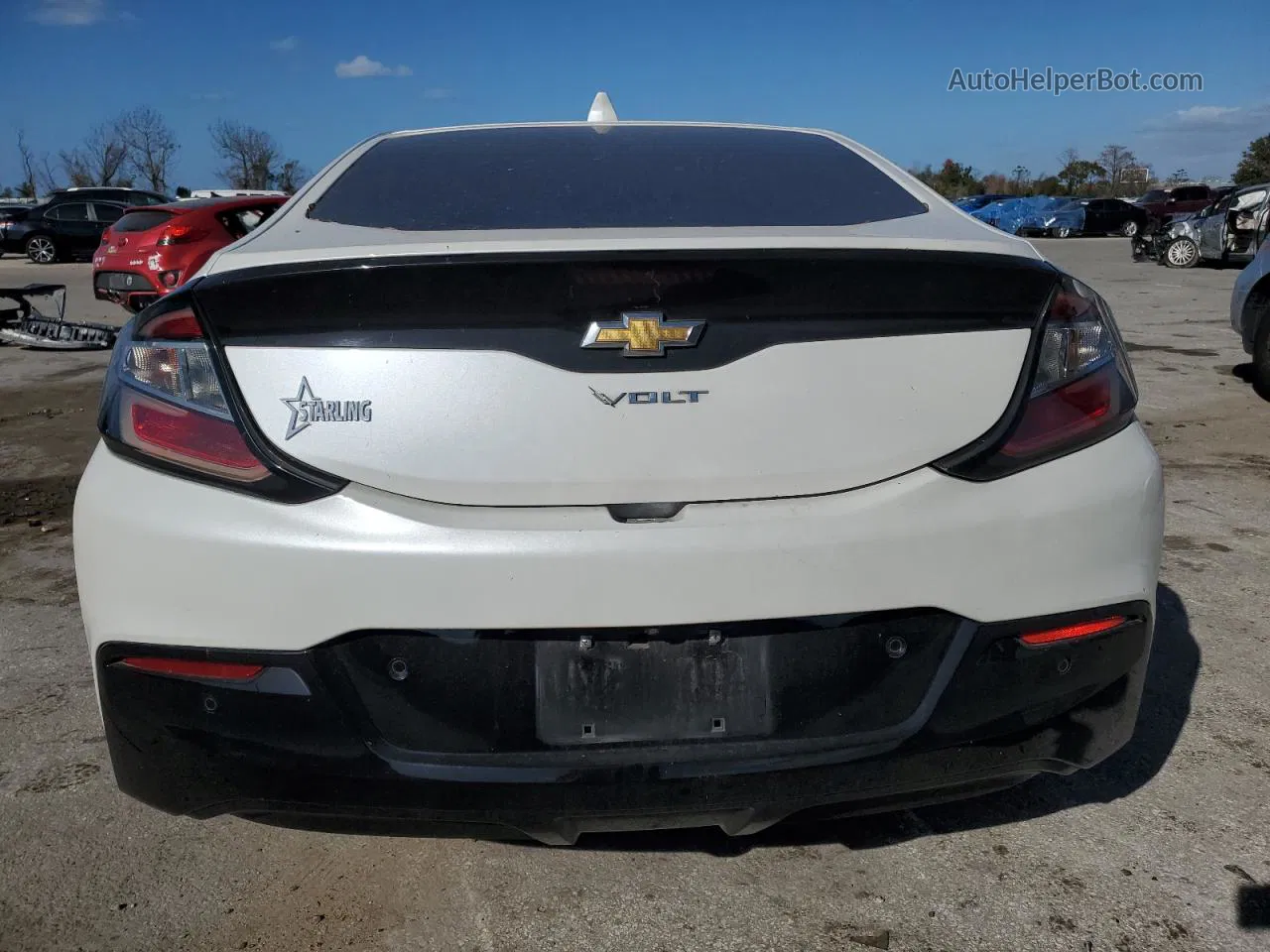 2017 Chevrolet Volt Premier White vin: 1G1RB6S53HU101642