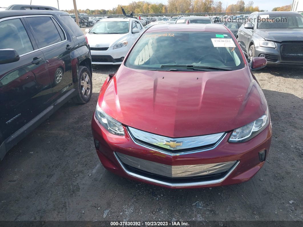 2017 Chevrolet Volt Premier Burgundy vin: 1G1RB6S53HU108560