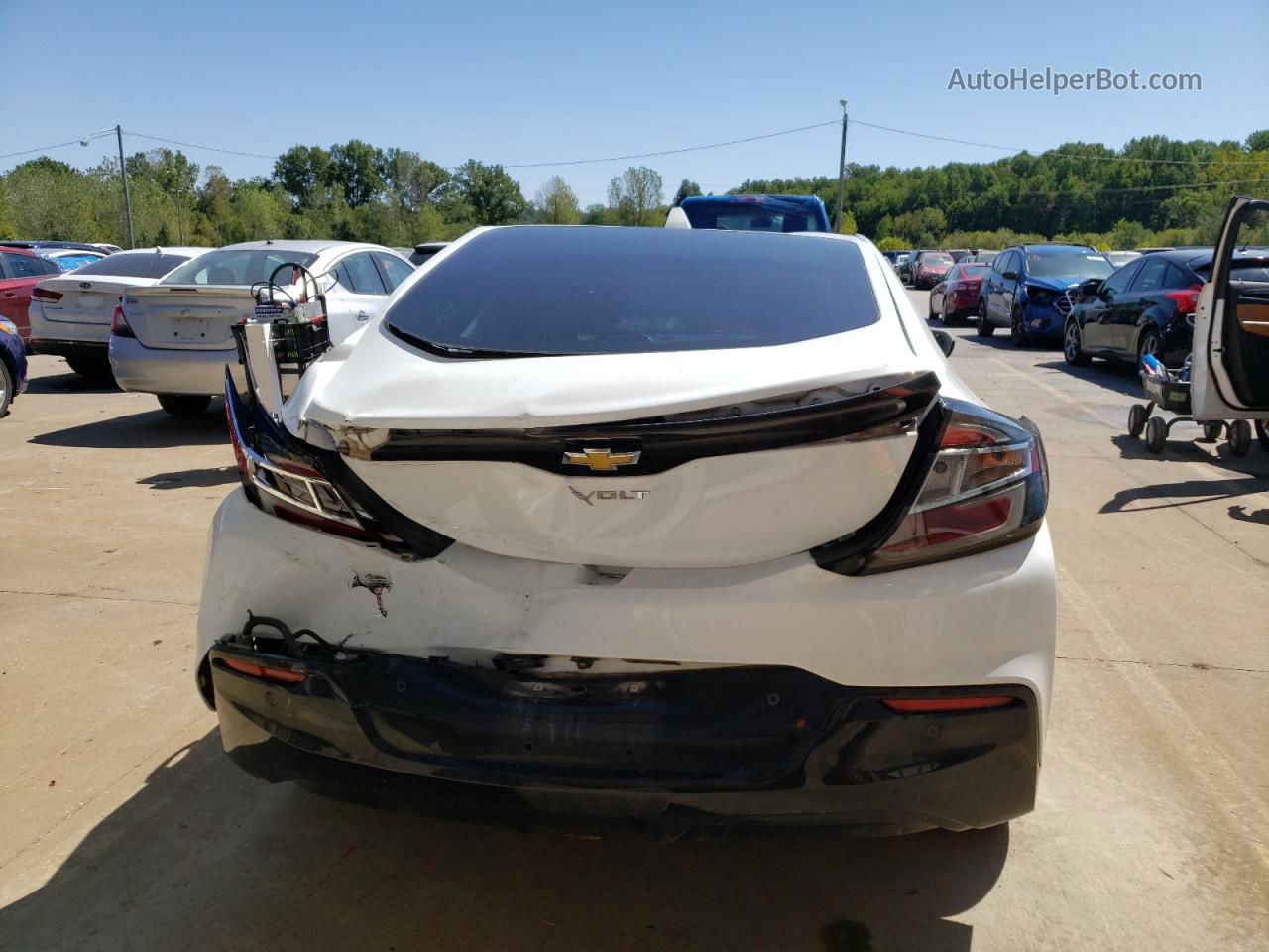 2017 Chevrolet Volt Premier White vin: 1G1RB6S53HU108638