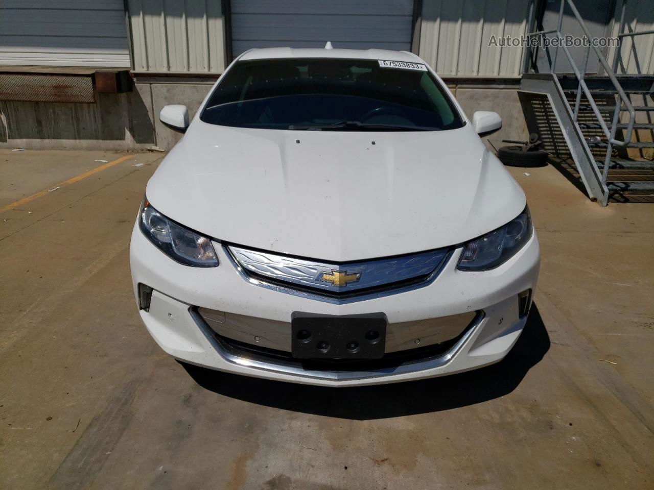 2017 Chevrolet Volt Premier White vin: 1G1RB6S53HU108638