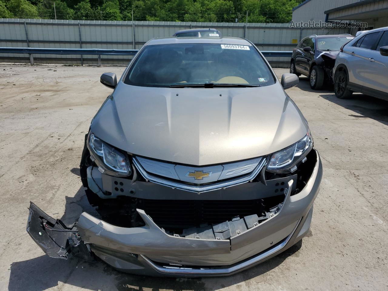 2017 Chevrolet Volt Premier Gray vin: 1G1RB6S53HU206763