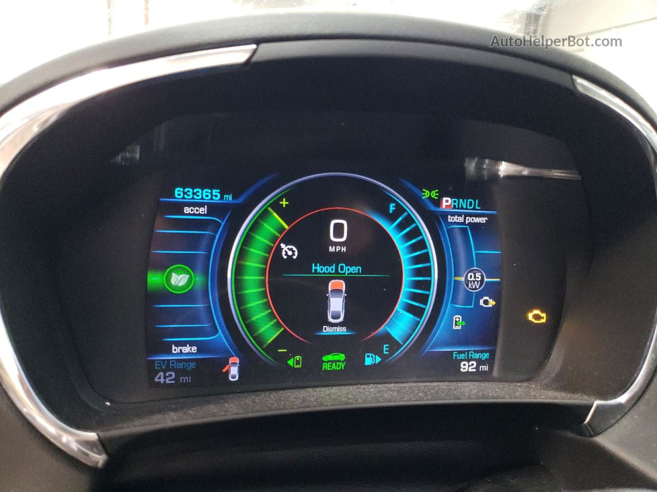 2017 Chevrolet Volt Premier Красный vin: 1G1RB6S54HU110219