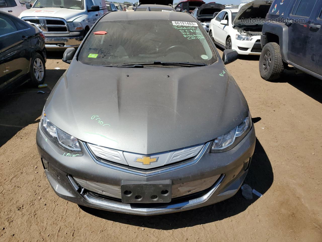 2017 Chevrolet Volt Premier Gray vin: 1G1RB6S54HU167066