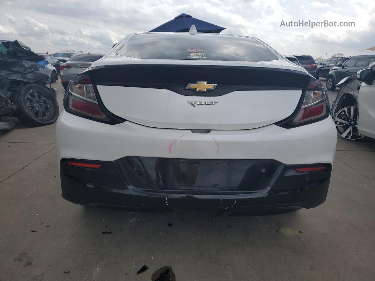 2017 Chevrolet Volt Premier Белый vin: 1G1RB6S54HU181047