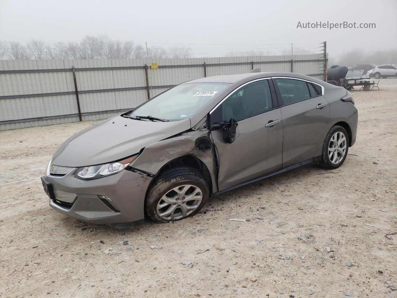 2017 Chevrolet Volt Premier Gray vin: 1G1RB6S54HU184935