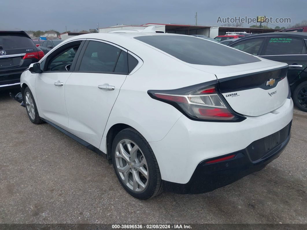 2017 Chevrolet Volt Premier White vin: 1G1RB6S54HU193599