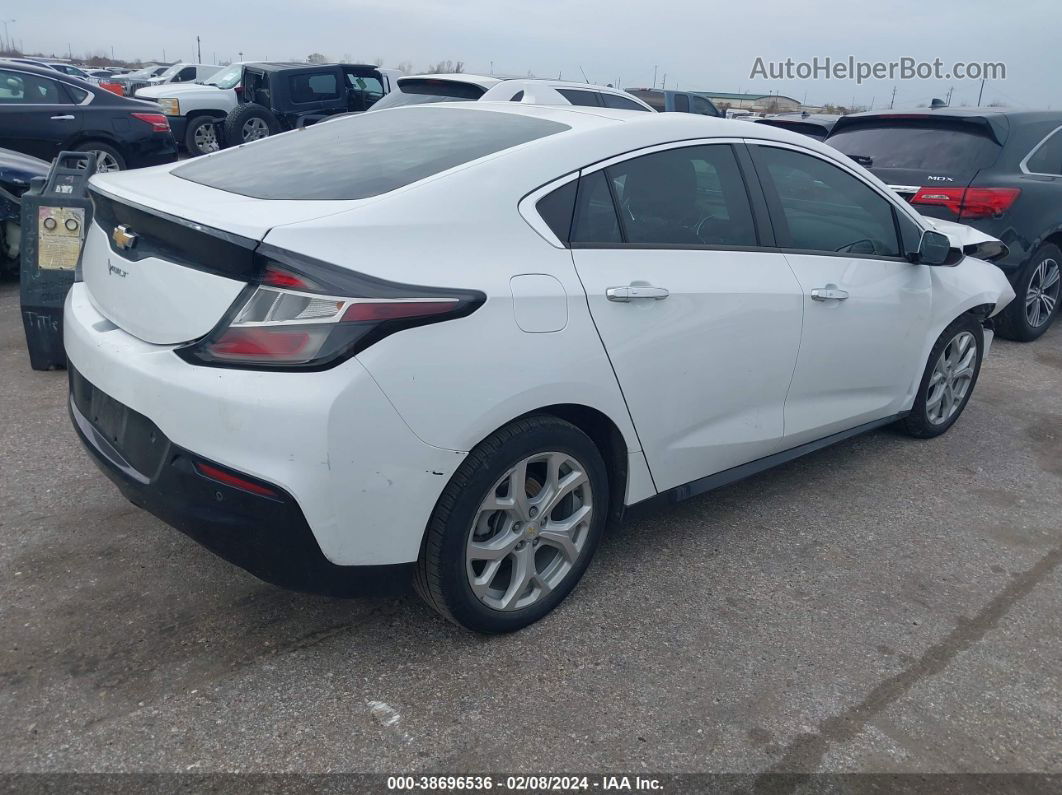 2017 Chevrolet Volt Premier White vin: 1G1RB6S54HU193599