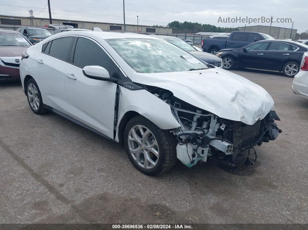 2017 Chevrolet Volt Premier White vin: 1G1RB6S54HU193599