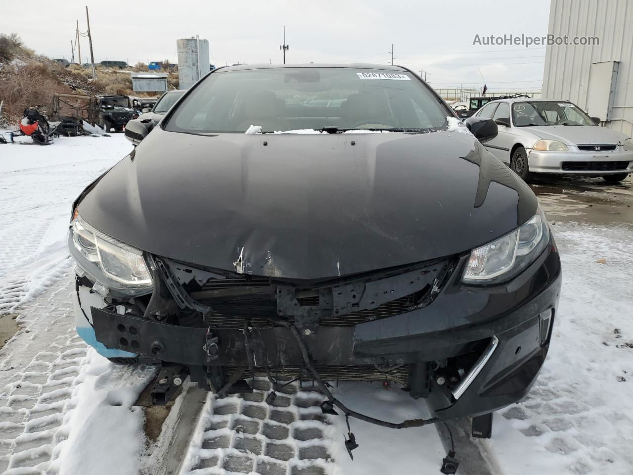 2017 Chevrolet Volt Premier Black vin: 1G1RB6S55HU110357