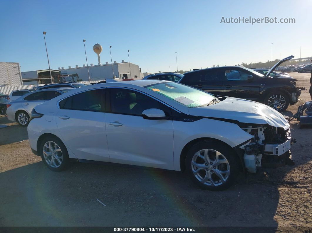 2017 Chevrolet Volt Premier White vin: 1G1RB6S55HU209437