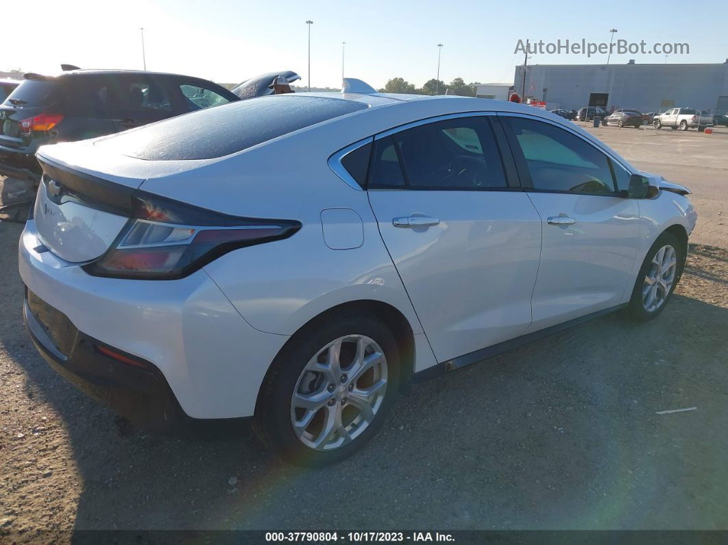 2017 Chevrolet Volt Premier White vin: 1G1RB6S55HU209437