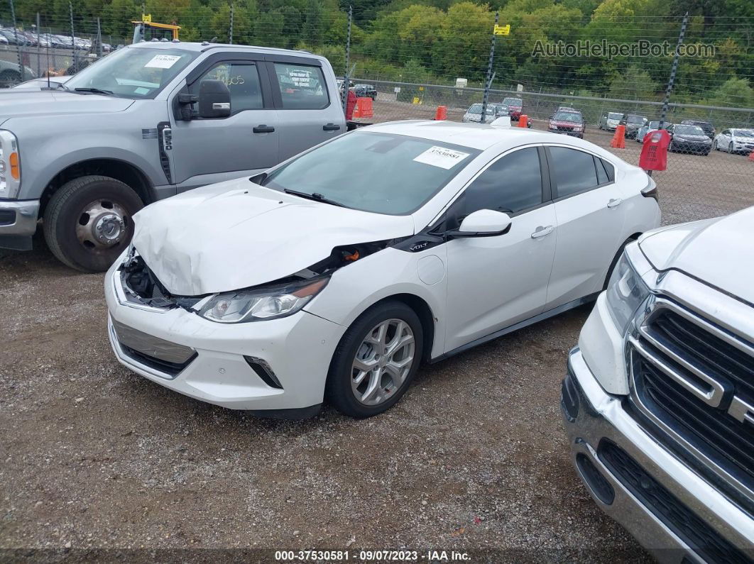 2017 Chevrolet Volt Premier White vin: 1G1RB6S56HU100730