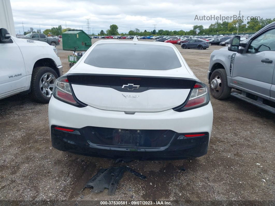 2017 Chevrolet Volt Premier White vin: 1G1RB6S56HU100730