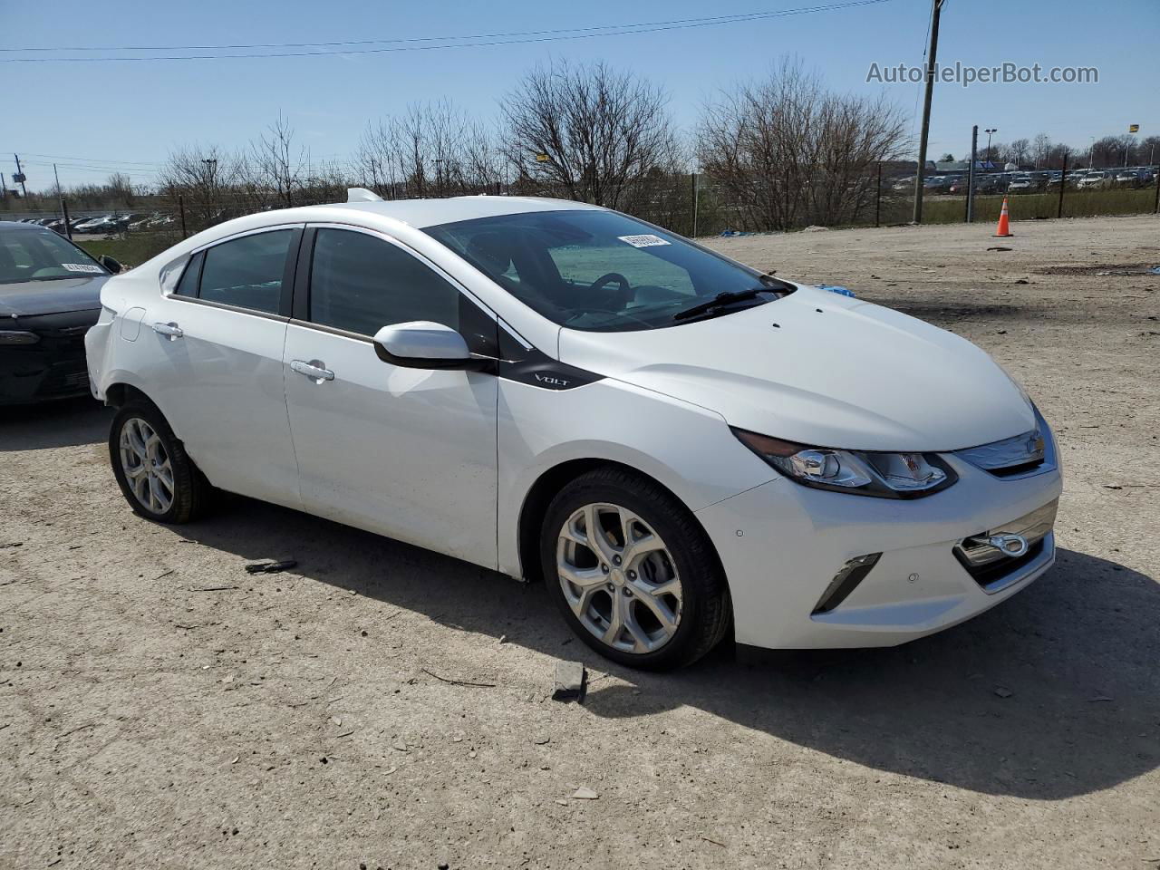 2017 Chevrolet Volt Premier Белый vin: 1G1RB6S58HU188857