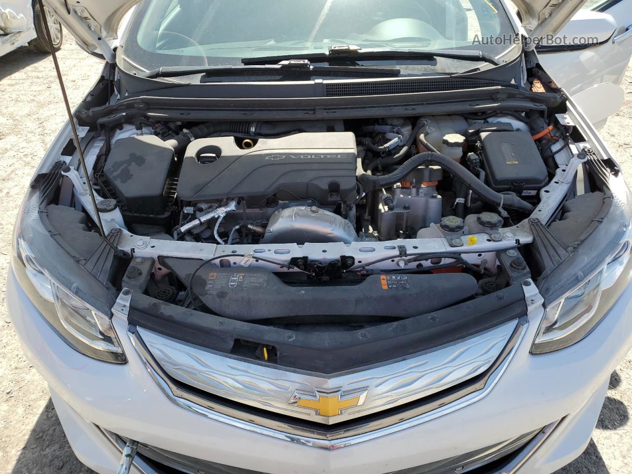 2017 Chevrolet Volt Premier Белый vin: 1G1RB6S58HU188857