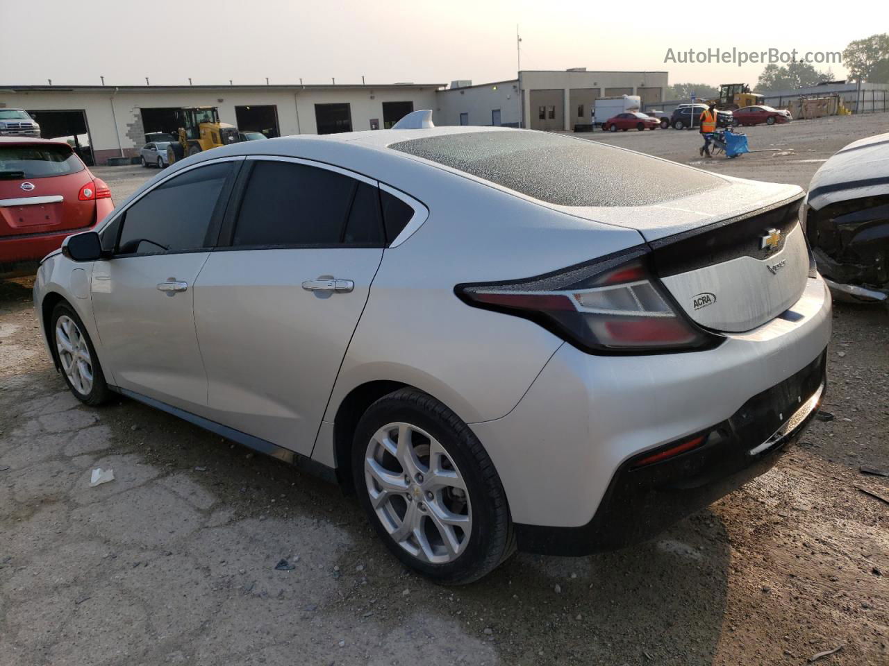 2017 Chevrolet Volt Premier Silver vin: 1G1RB6S59HU104402