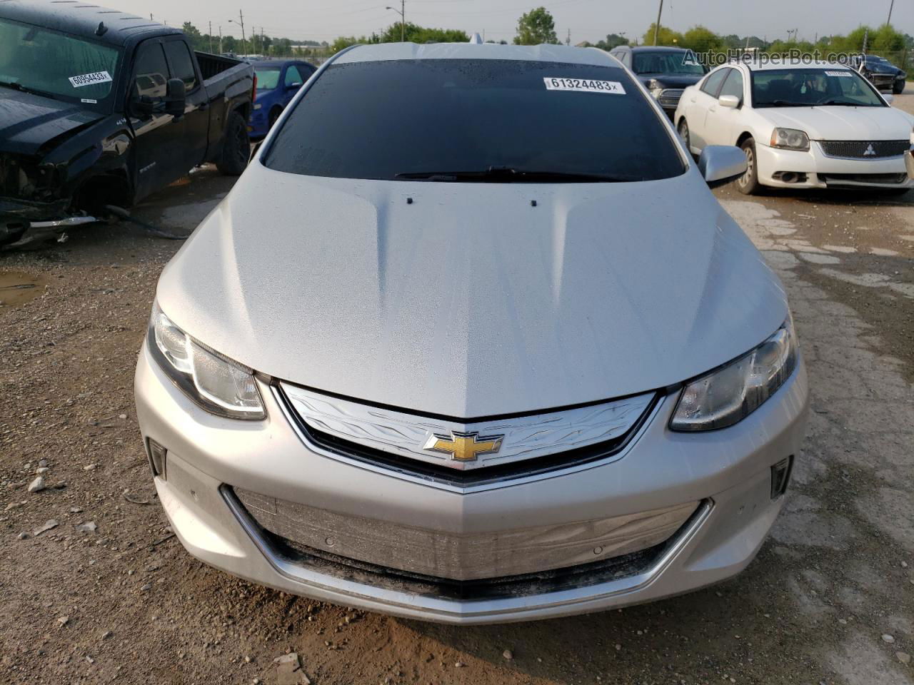 2017 Chevrolet Volt Premier Silver vin: 1G1RB6S59HU104402