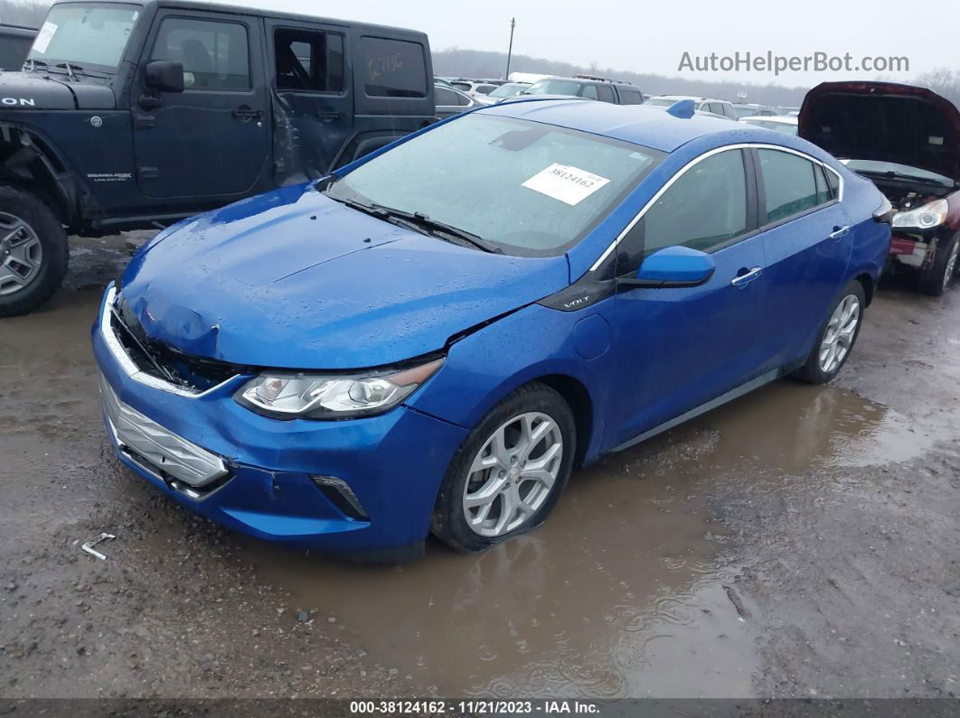 2017 Chevrolet Volt Premier Blue vin: 1G1RB6S5XHU107387