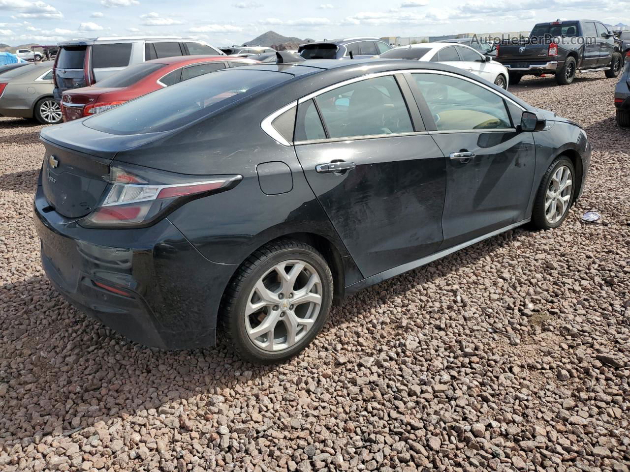 2017 Chevrolet Volt Premier Black vin: 1G1RB6S5XHU108023