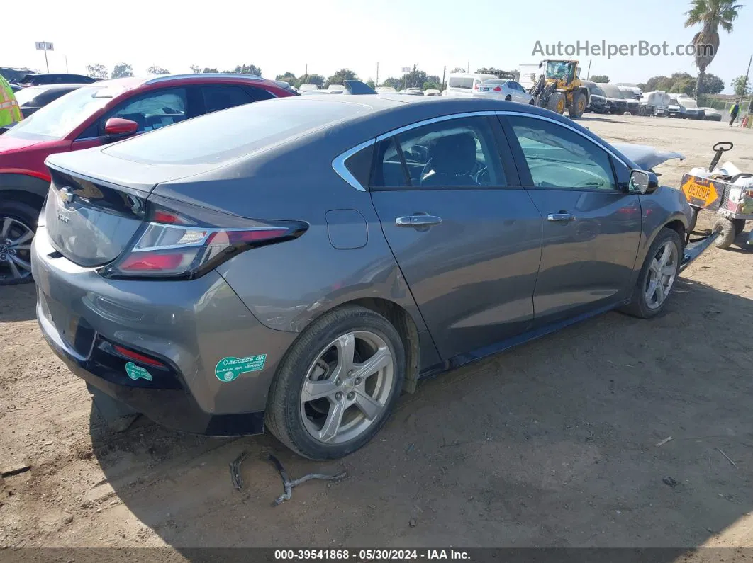 2017 Chevrolet Volt Lt Серый vin: 1G1RC6S50HU122624