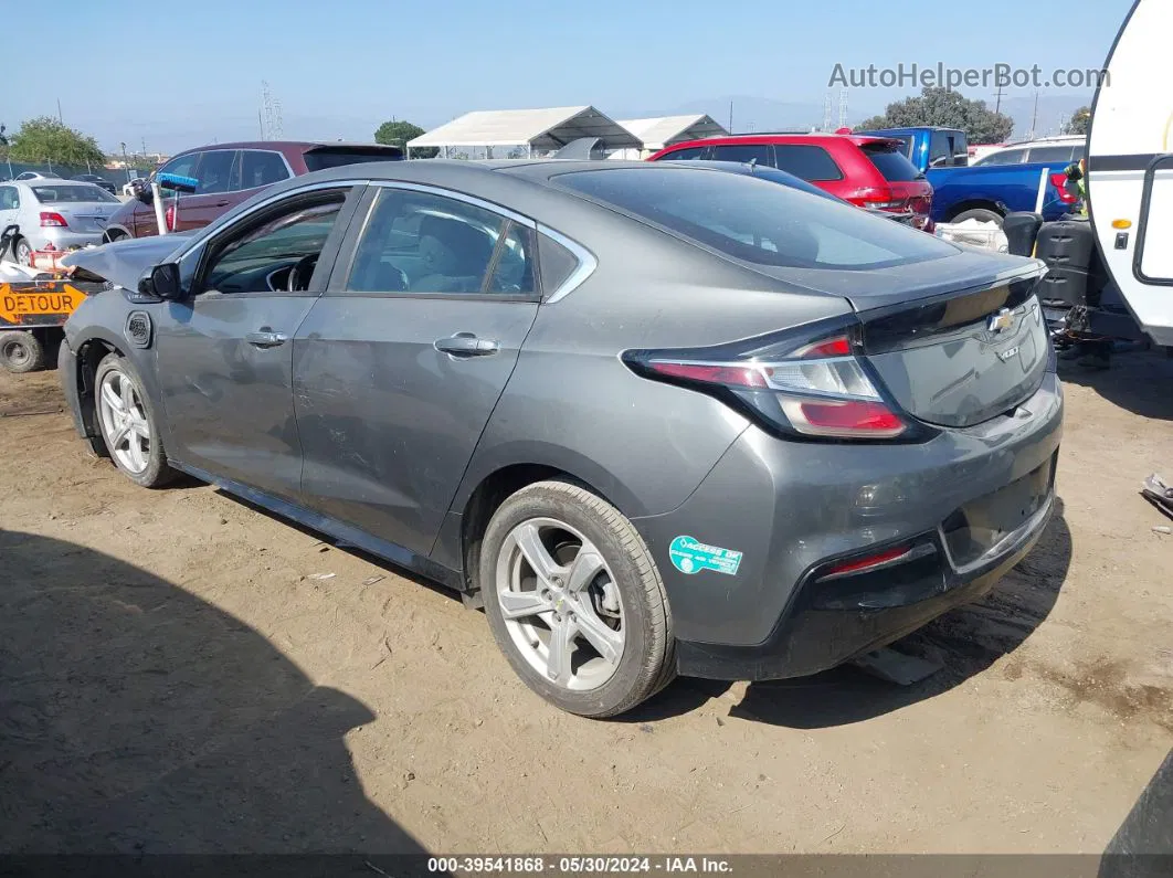 2017 Chevrolet Volt Lt Серый vin: 1G1RC6S50HU122624