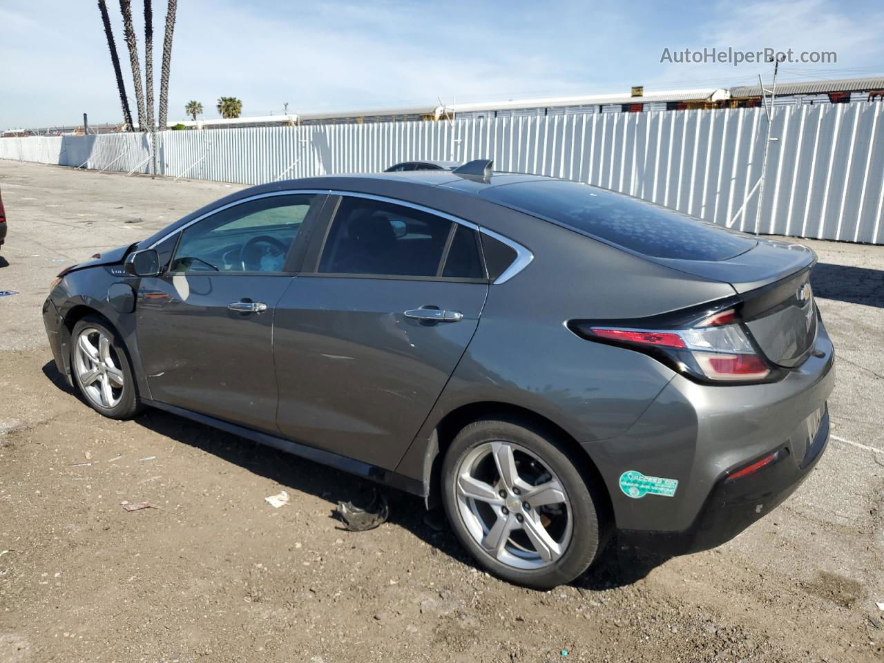 2017 Chevrolet Volt Lt Gray vin: 1G1RC6S50HU160418